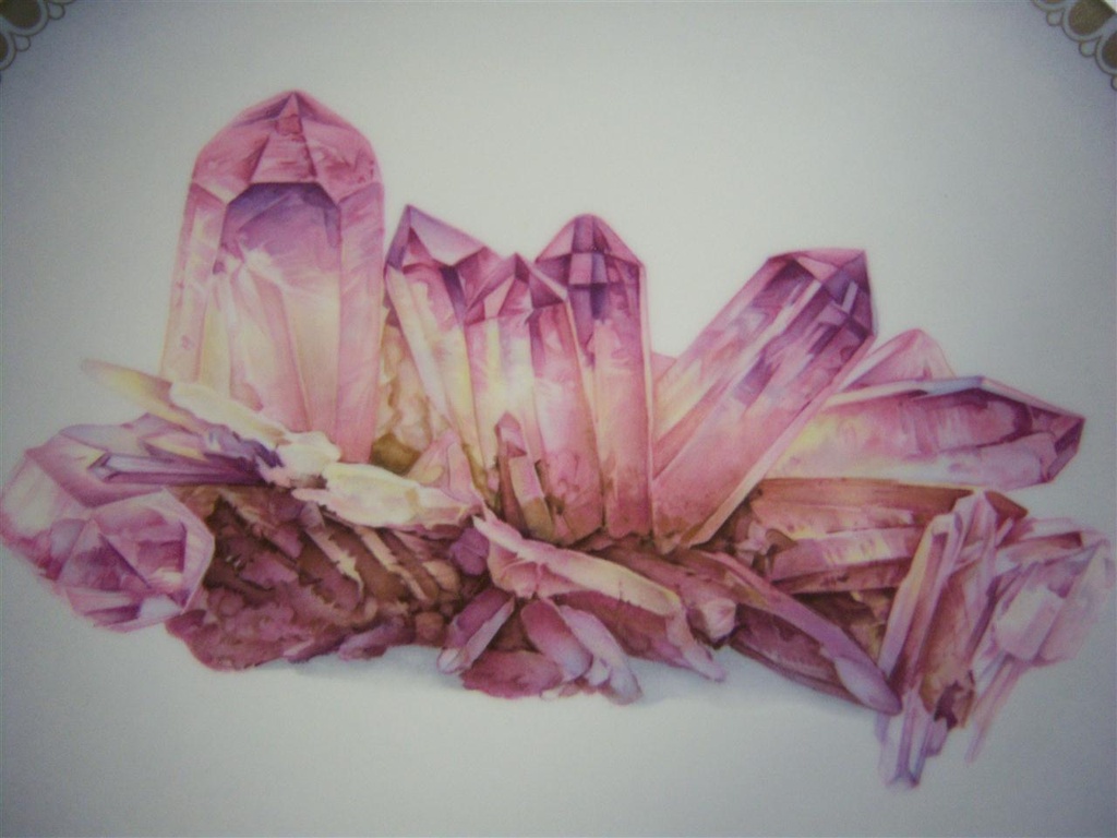 [16071800119] Wandteller 28 cm Fürstenberg Amethyst gebraucht - sehr gut Bild 3