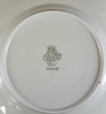 [16072100141] Kuchenteller 19,6 cm Graf von Henneberg Edelweiß gebraucht - akzeptabel Bild 3