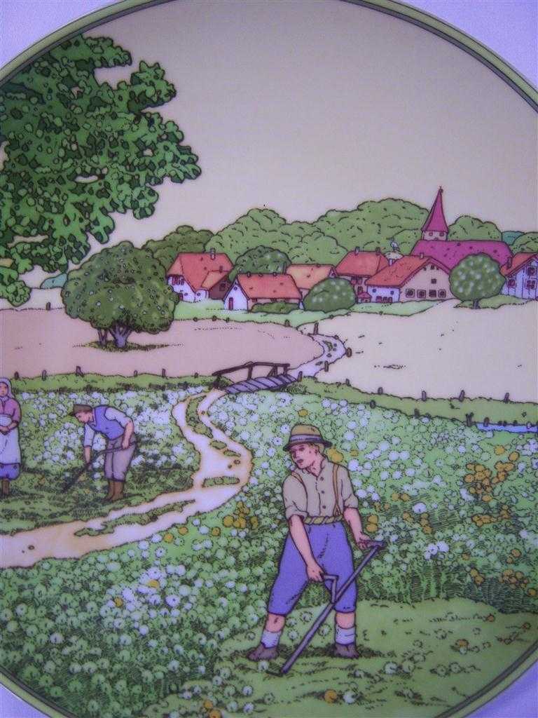 [16072100143] Wandteller Villeroy & Boch Heinrich Sammelteller gebraucht - sehr gut Bild 2