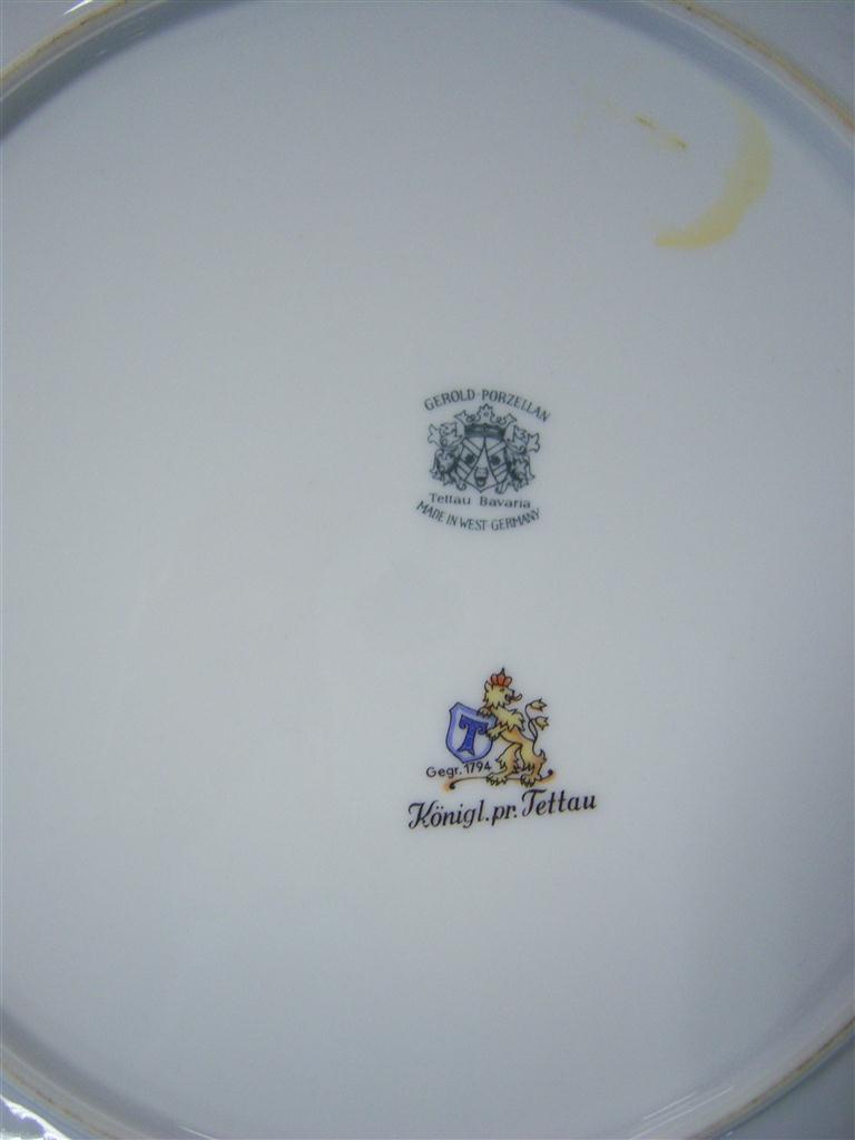 [16072100153] Wandteller Sammelteller Andenkenteller 24,8 cm Gerold Porzellan gebraucht - gut Bild 3