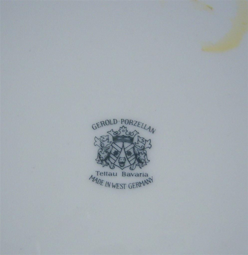 [16072100153] Wandteller Sammelteller Andenkenteller 24,8 cm Gerold Porzellan gebraucht - gut Bild 5