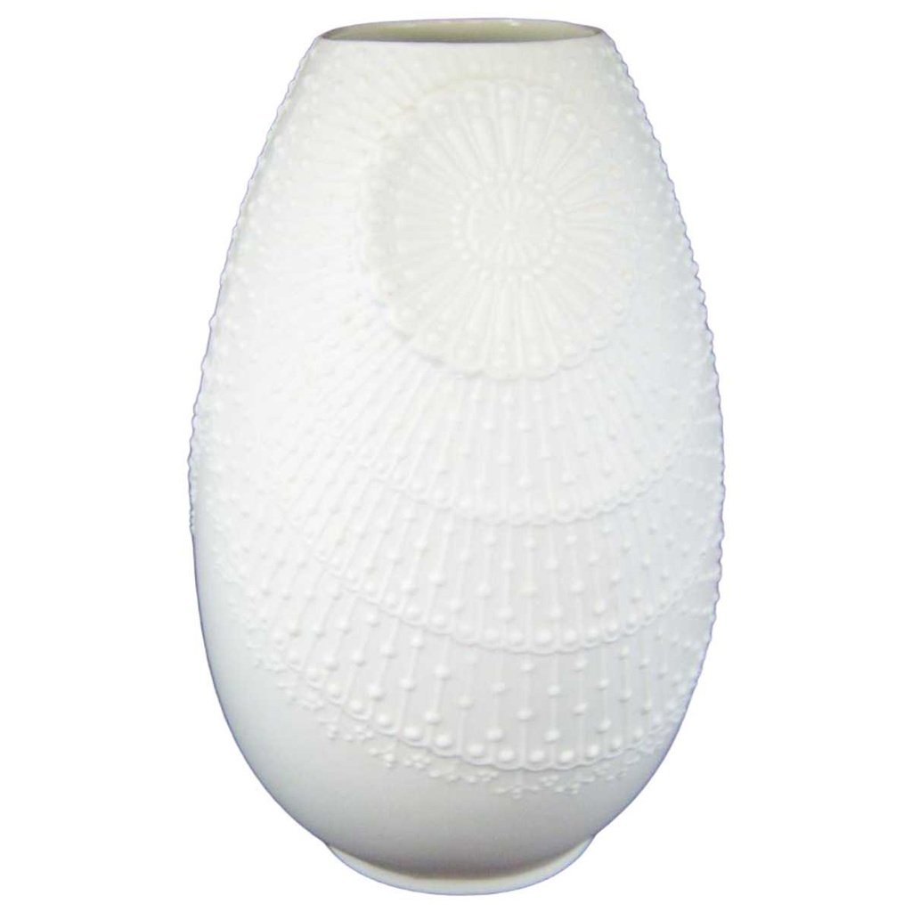 [16072800177] Vase 17 cm AK Kaiser Porzellan Weiß M.Frey gebraucht - sehr gut Bild 2