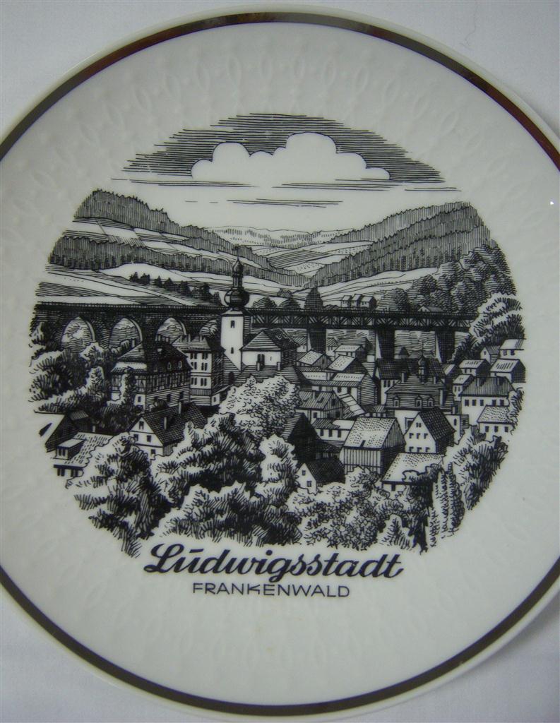 [16080200186] Wandteller Sammelteller 19,5 cm Mitterteich gebraucht - gut Bild 2