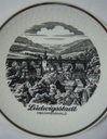 [16080200186] Wandteller Sammelteller 19,5 cm Mitterteich gebraucht - gut Bild 2