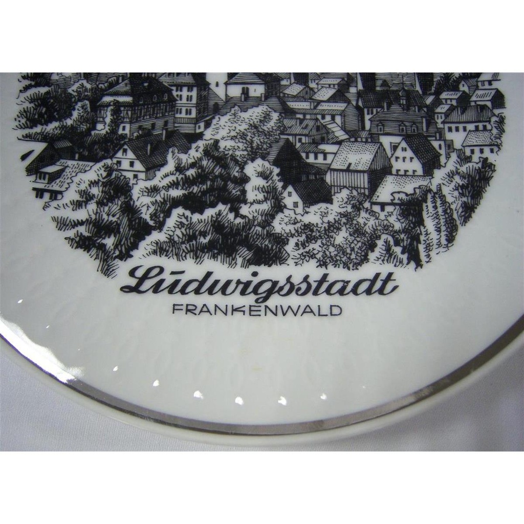 [16080200186] Wandteller Sammelteller 19,5 cm Mitterteich gebraucht - gut Bild 5