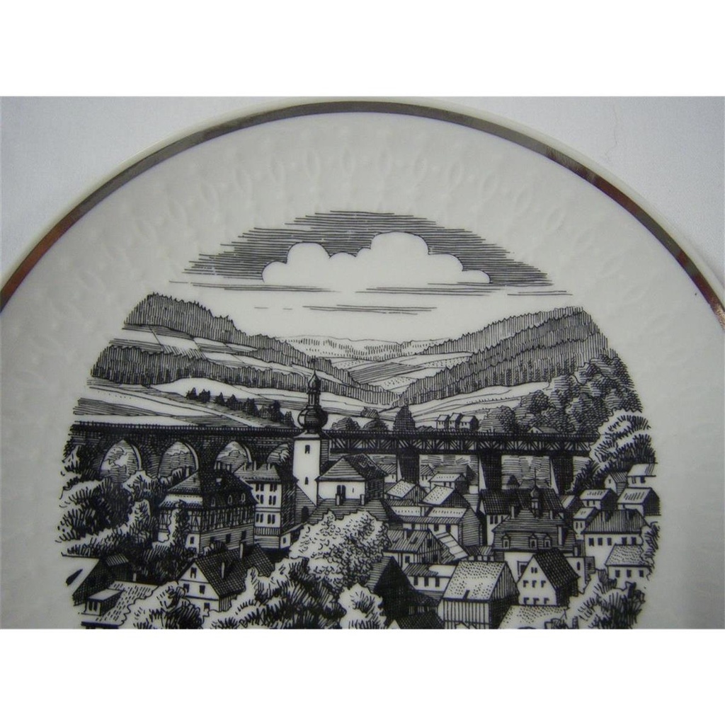[16080200186] Wandteller Sammelteller 19,5 cm Mitterteich gebraucht - gut Bild 6
