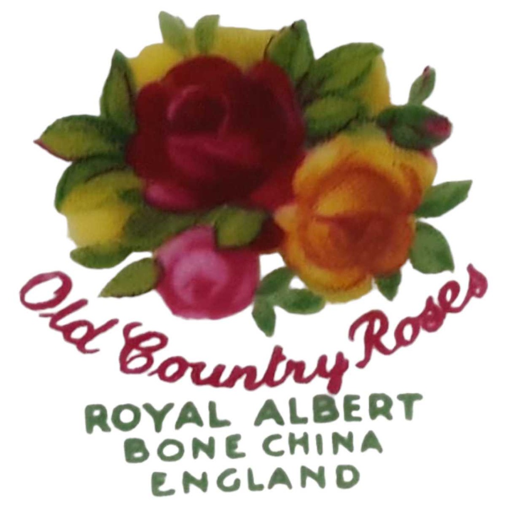 [16081200254] Kuchenteller 21 cm Royal Albert Old Country Roses gebraucht - sehr gut Bild 2