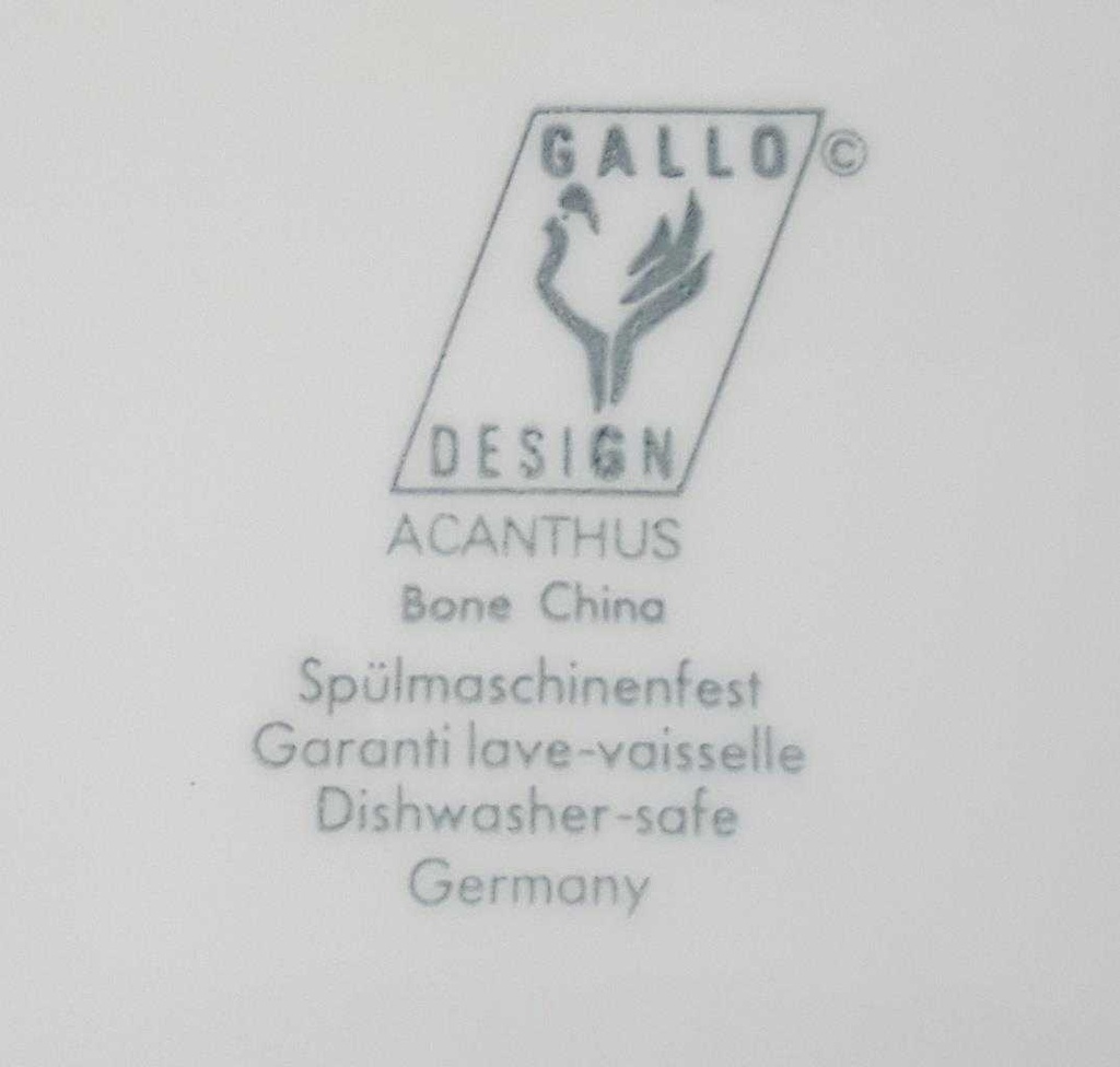 [16081200263] Terrine 1,8 L Villeroy & Boch Gallo Acanthus gebraucht - neuwertig Bild 4