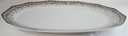 [16081300265] Servierplatte 32,5x22 cm Winterling Kirchenlamitz Florida braune Blümchen gebraucht - gut Bild 2