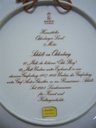 [16081500268] Heimatteller AK Kaiser Porzellan Wandteller Oldenburger Land 1.Motiv Schloß zu Oldenburg gebraucht - sehr gut Bild 3