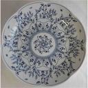 [16081800287] Gebäckschale 21 cm Tirschenreuth Fleur Blätterzauber Blau gebraucht - sehr gut Bild 2