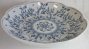 [16081800287] Gebäckschale 21 cm Tirschenreuth Fleur Blätterzauber Blau gebraucht - sehr gut Bild 3