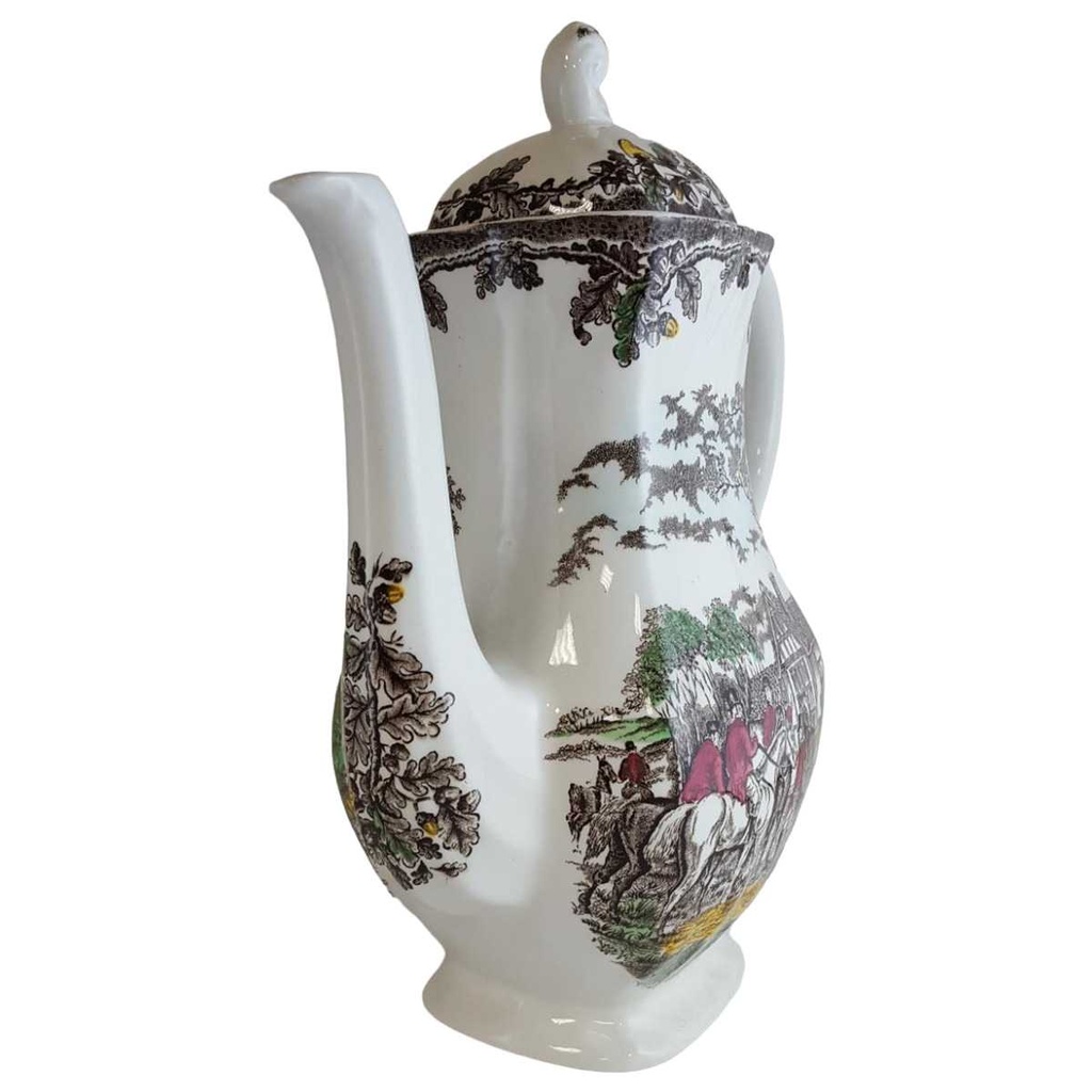 [16081800289] Kaffeekanne 1,35 L Myott Country Life Bunt gebraucht - gut Bild 2