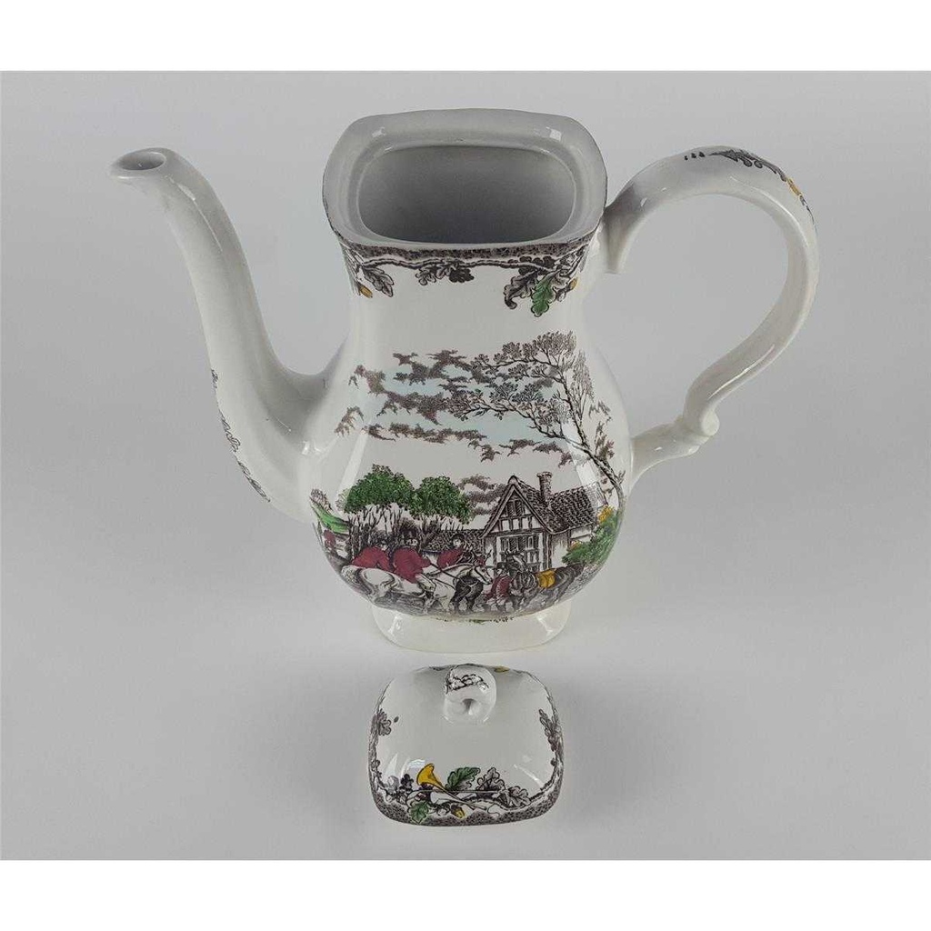 [16081800289] Kaffeekanne 1,35 L Myott Country Life Bunt gebraucht - gut Bild 4