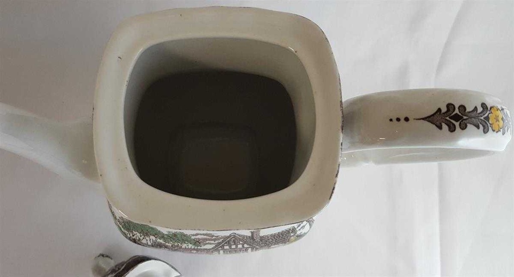 [16081800289] Kaffeekanne 1,35 L Myott Country Life Bunt gebraucht - gut Bild 5