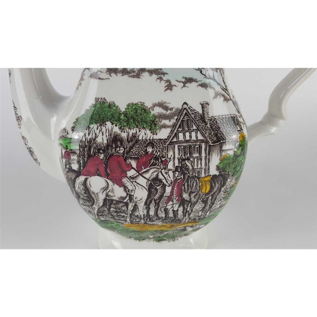 [16081800289] Kaffeekanne 1,35 L Myott Country Life Bunt gebraucht - gut Bild 7
