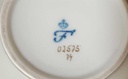[16081800299] Zuckerdose Goldrand Fürstenberg Alt Rose 02575 gebraucht - sehr gut Bild 4