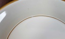 [16081900303] Untertasse für Kaffee Goldrand 13,5 cm Fürstenberg Alt Rose 02575 gebraucht - gut Bild 2