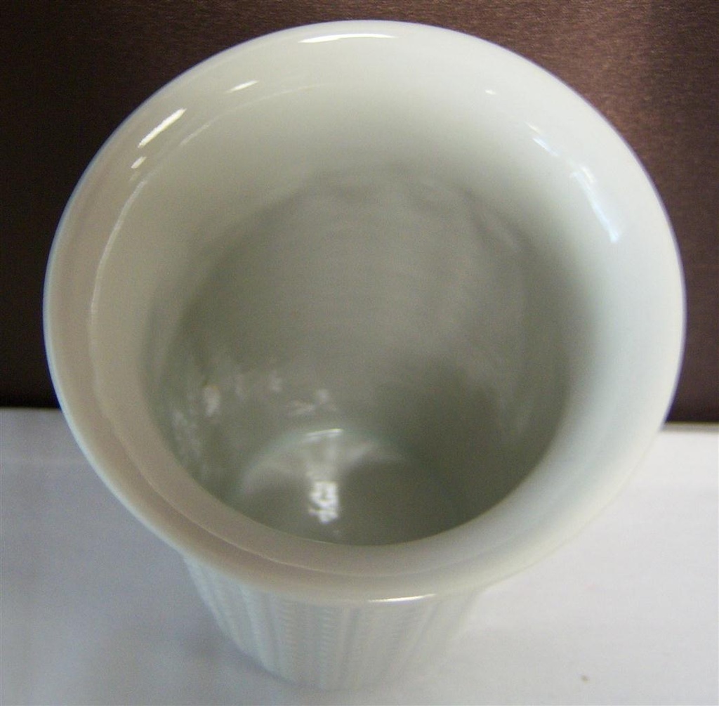 [16081900308] Blumenvase Porzellanvase alt 18,7 cm Retsch Wunsiedel Weiß Bavaria gebraucht - gut Bild 3