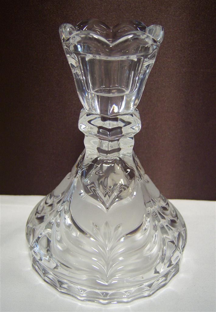 [16082200320] Kerzenhalter Kerzenleuchter 13 cm Annahütte Transparent gebraucht - neuwertig Bild 5
