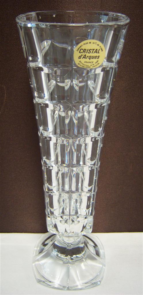 [16082600362] Vase Blumenvase 22 cm Cristal d'Arque Transparent gebraucht - sehr gut Bild 5