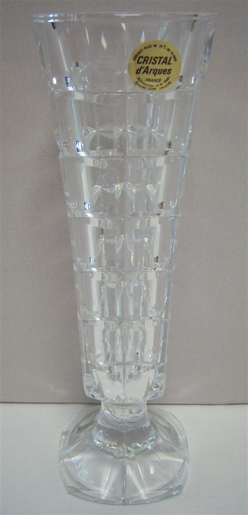 [16082600362] Vase Blumenvase 22 cm Cristal d'Arque Transparent gebraucht - sehr gut Bild 7