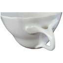 [16082900370] Kaffeetasse Tasse mit Griff 0,2 L Hutschenreuther Maria Theresia Weiß gebraucht - gut Bild 2