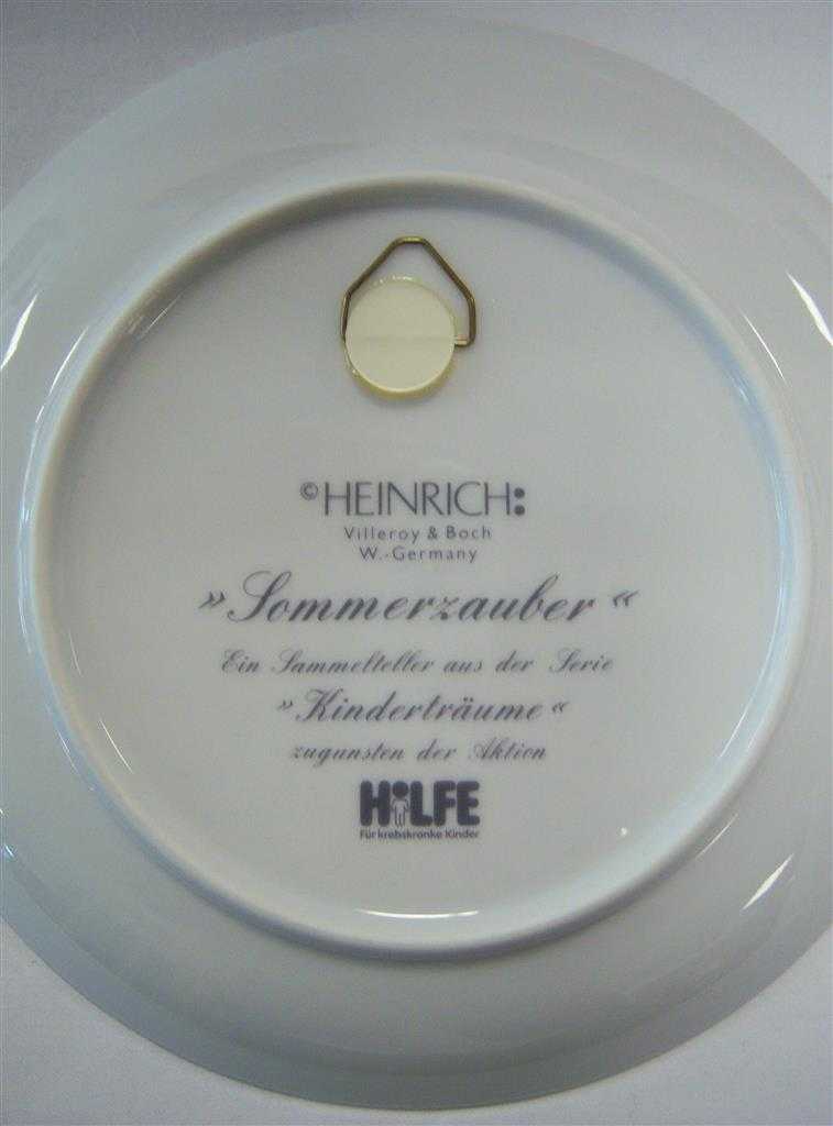 [16082900373] Wandteller Villeroy & Boch Heinrich Sammelteller gebraucht - sehr gut Bild 3