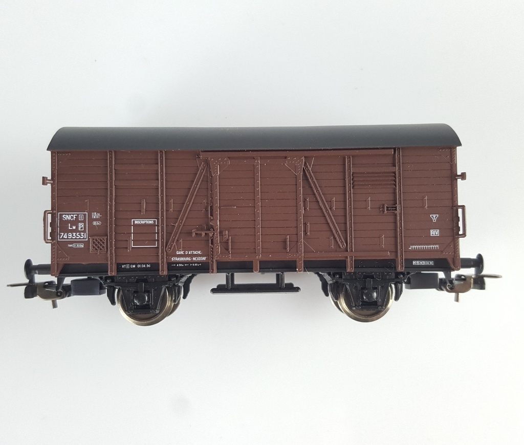 [16090600405] PIKO H0 72001 - Güterwagen Couvert Coope Le train Bild 2