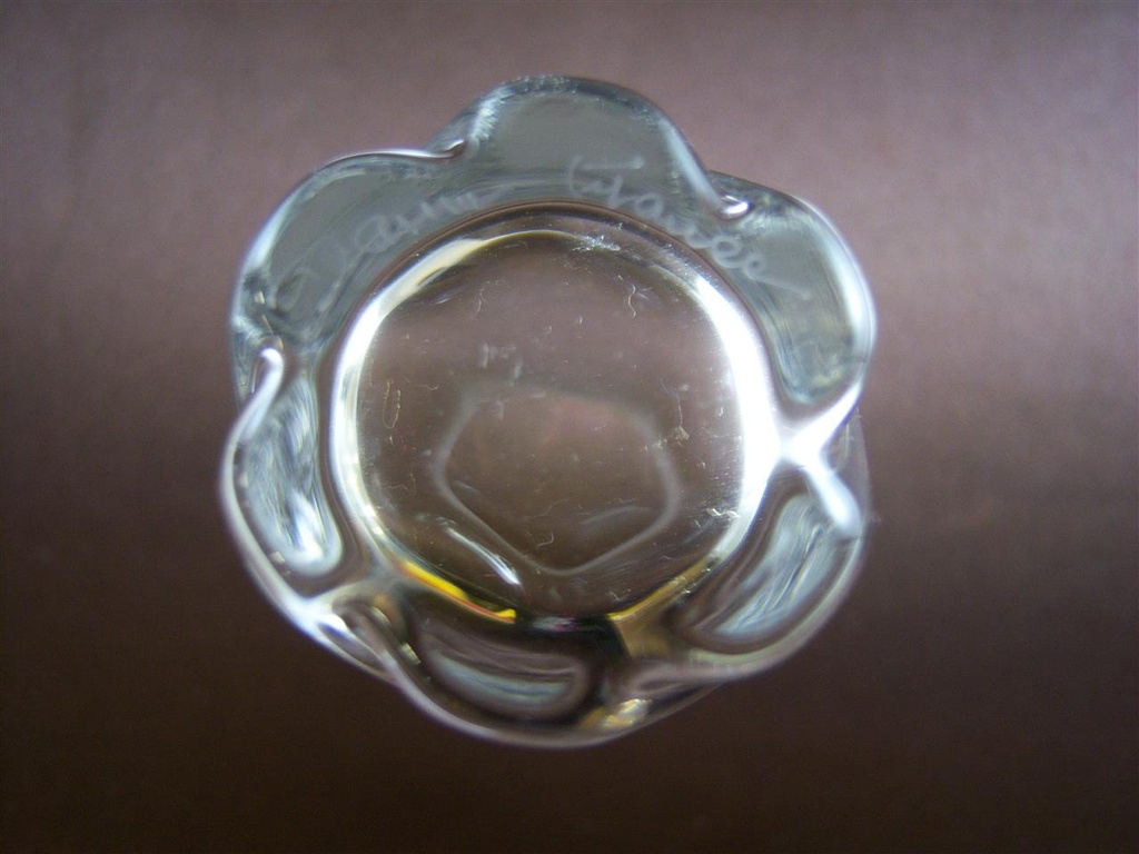 [16090700412] 7,3 cm Daum France Transparent gebraucht - sehr gut Bild 2