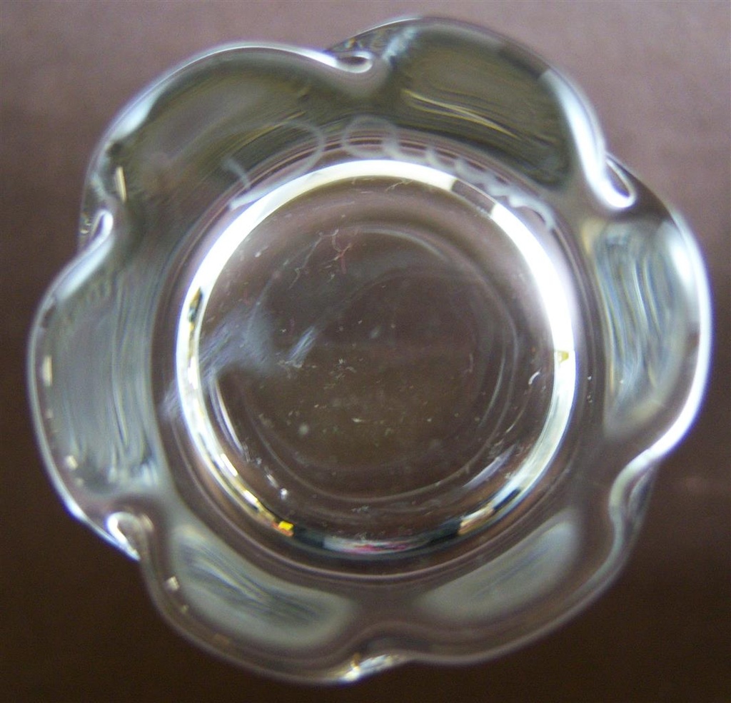 [16090700413] 7,3 cm Daum France Transparent gebraucht - sehr gut Bild 2
