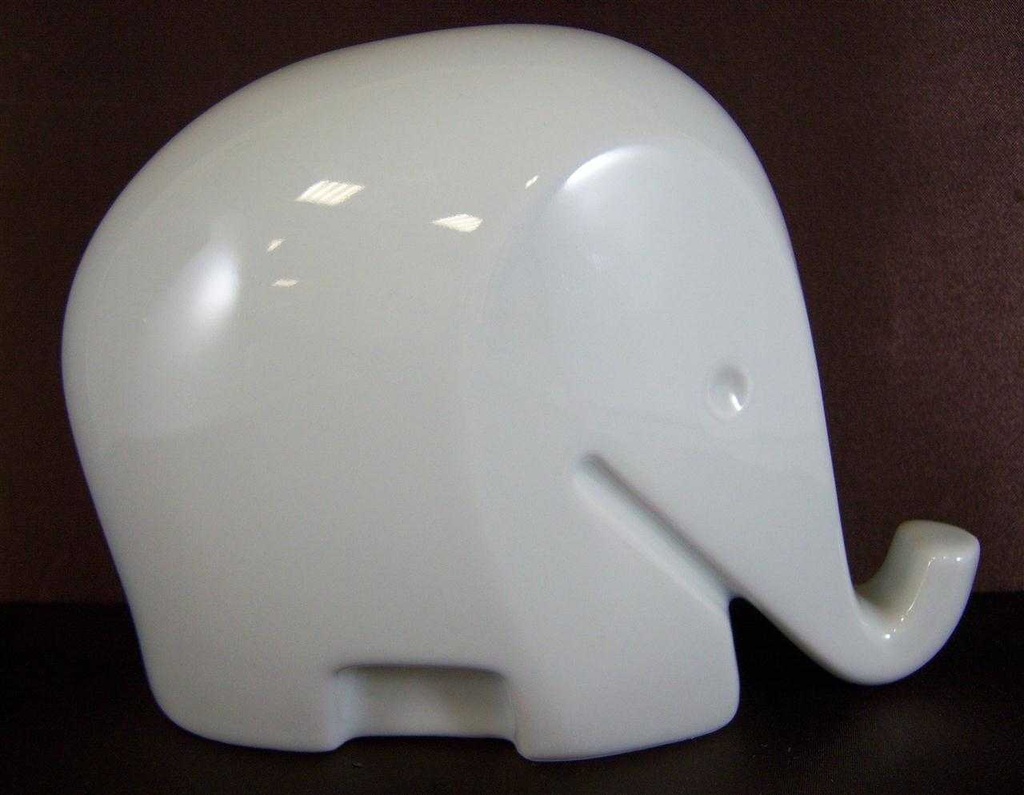 [16100750] Spardose Höchst Elefant Weiß gebraucht - sehr gut Bild 3
