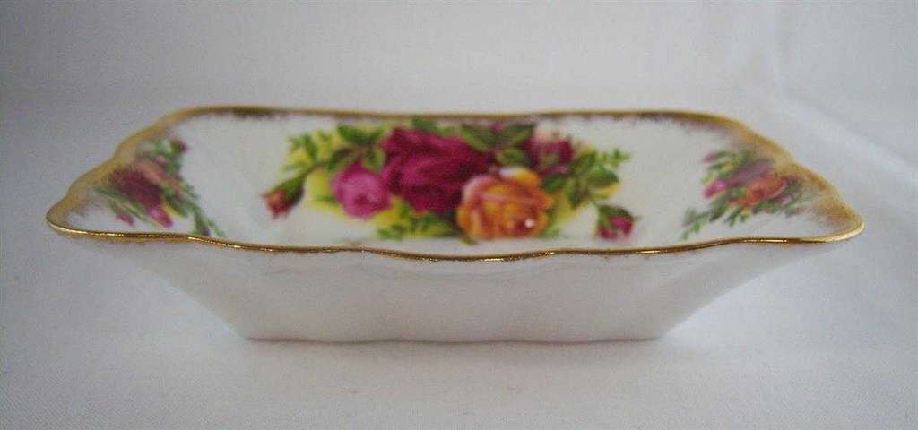 [16101164] Olivenschale Royal Albert Old Country Roses gebraucht - sehr gut Bild 2