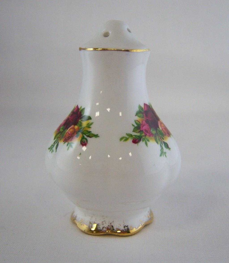 [16101168] Salzstreuer Royal Albert Old Country Roses gebraucht - sehr gut Bild 2
