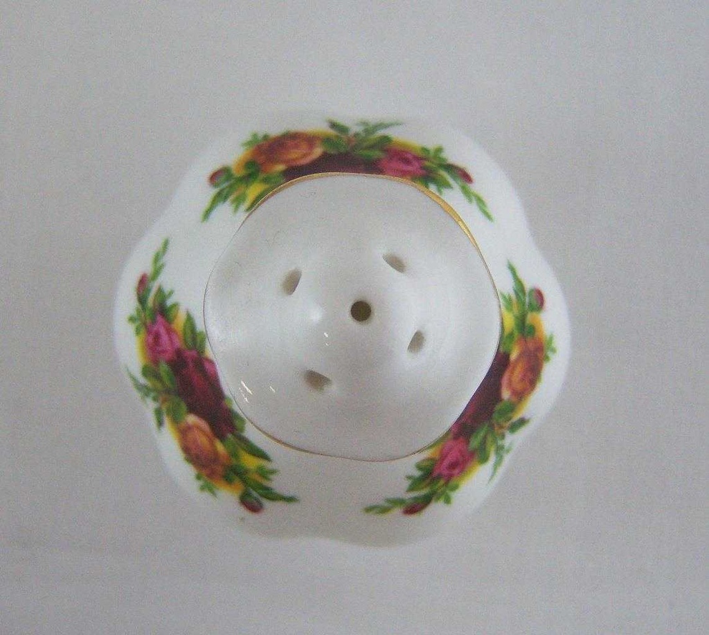 [16101168] Salzstreuer Royal Albert Old Country Roses gebraucht - sehr gut Bild 3