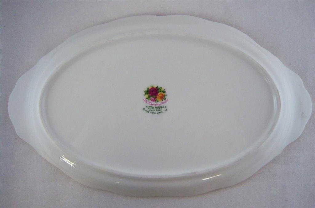 [16101380] Tablett für Milch und Zucker Royal Albert Old Country Roses gebraucht - sehr gut Bild 3