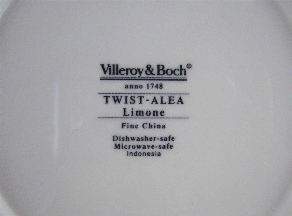 [161017108] Untertasse Villeroy & Boch Twist Alea Limone gebraucht - gut Bild 3