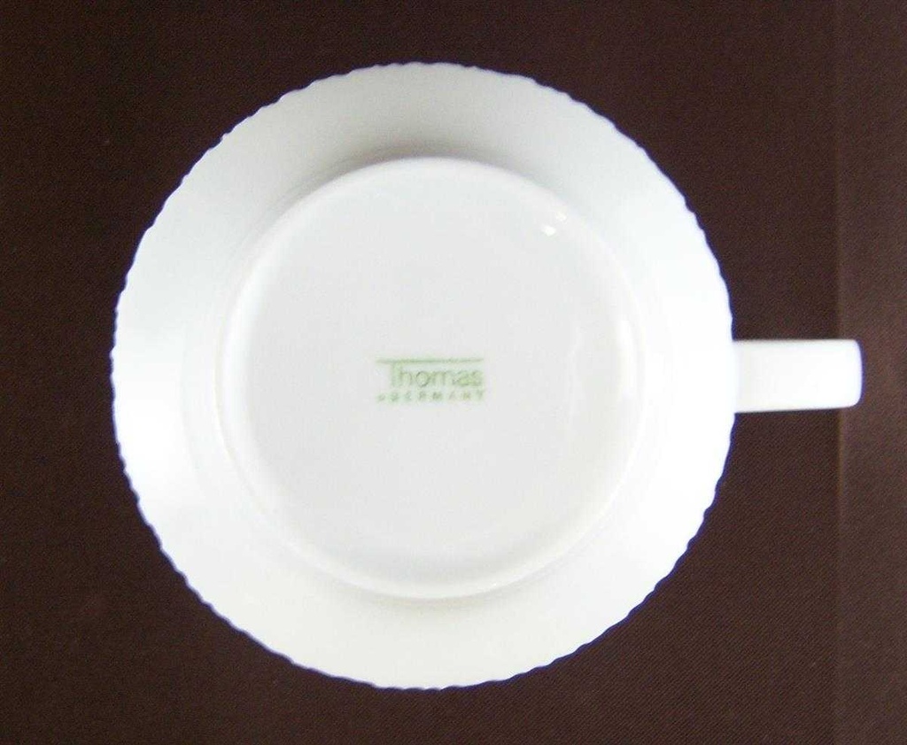 [161017114] Teetasse Tasse Thomas Porzellan Arcta Weiß matt gebraucht - sehr gut Bild 3
