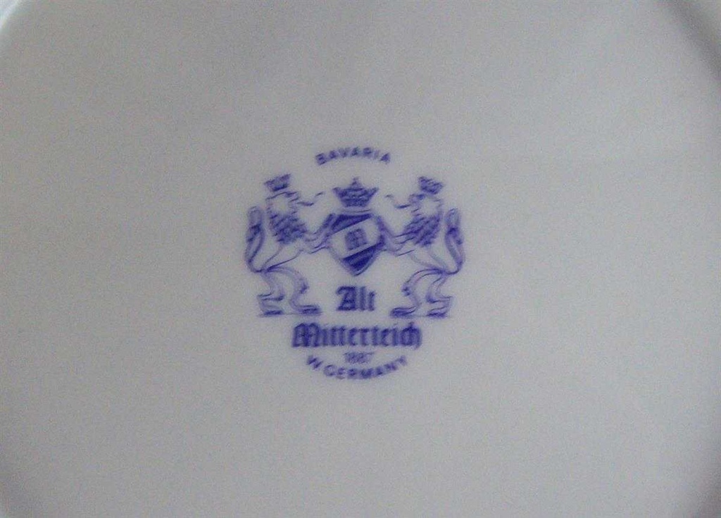 [161017126] Gedeck 3tlg Mitterteich gebraucht - gut Bild 4
