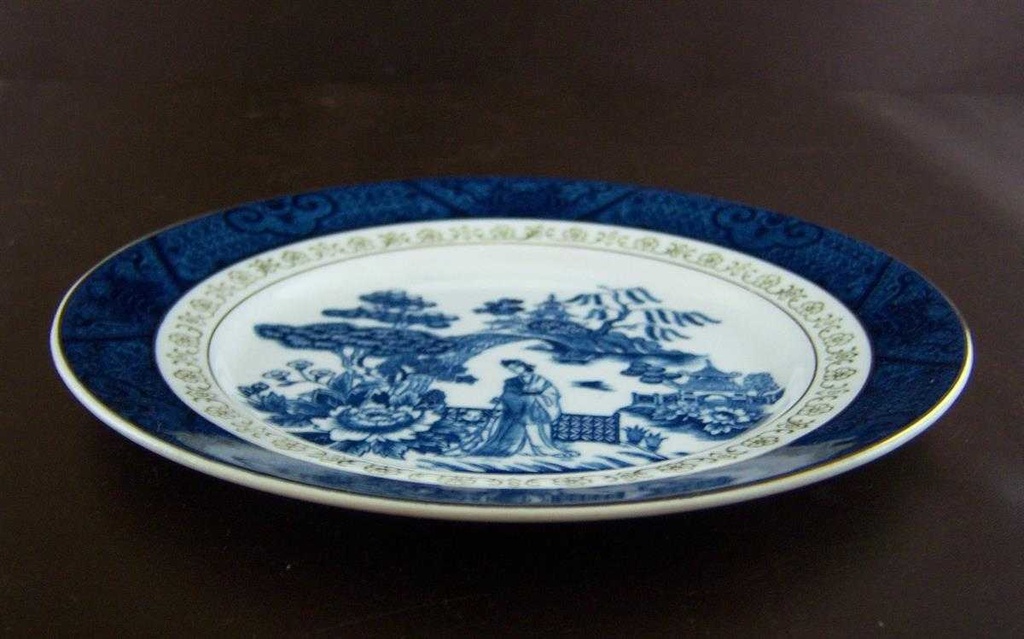 [161017127] Kuchenteller Dessertteller 18,5 cm N.K.T. Japan Double Phoenix gebraucht - sehr gut Bild 2