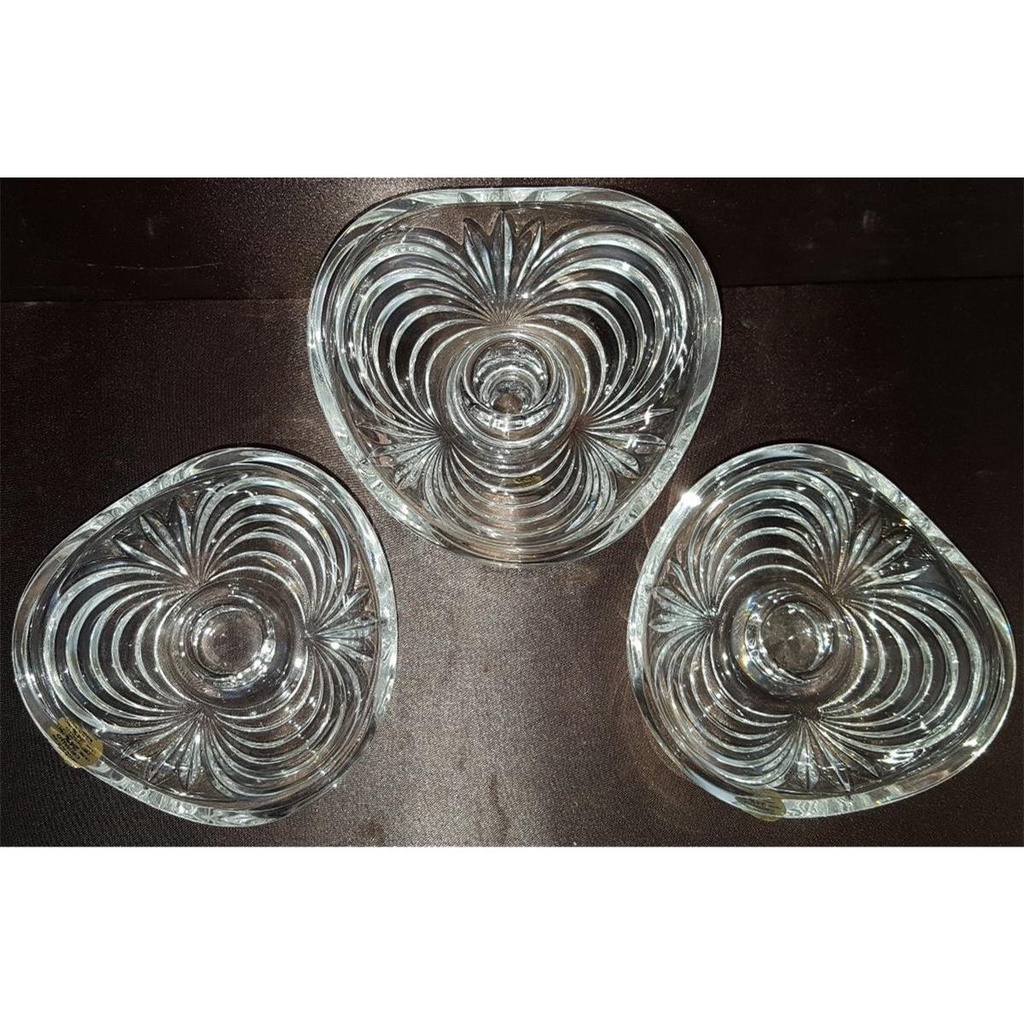 [2117809] 3er Set Aurea Royal RCR Crystal Rock Bleikristall Kerzenhalter Leuchter Bild 4
