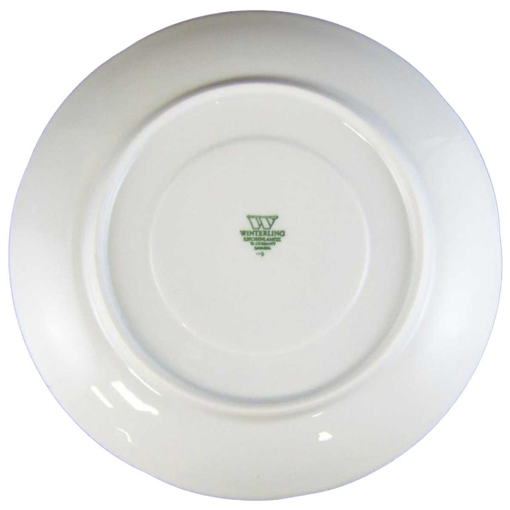 [161025158] Untertasse für Suppe 17,5 cm Winterling Kirchenlamitz Sissi Rosa Blüten gebraucht - gut Bild 2