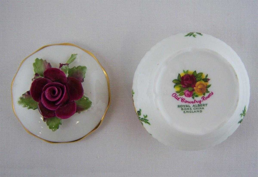 [161025161] Schälchen Royal Albert Old Country Roses gebraucht - gut Bild 4