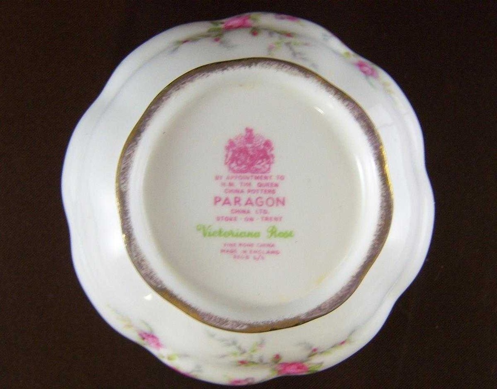 [161025170] Zuckerschale Paragon Victoriana Rose gebraucht - sehr gut Bild 3
