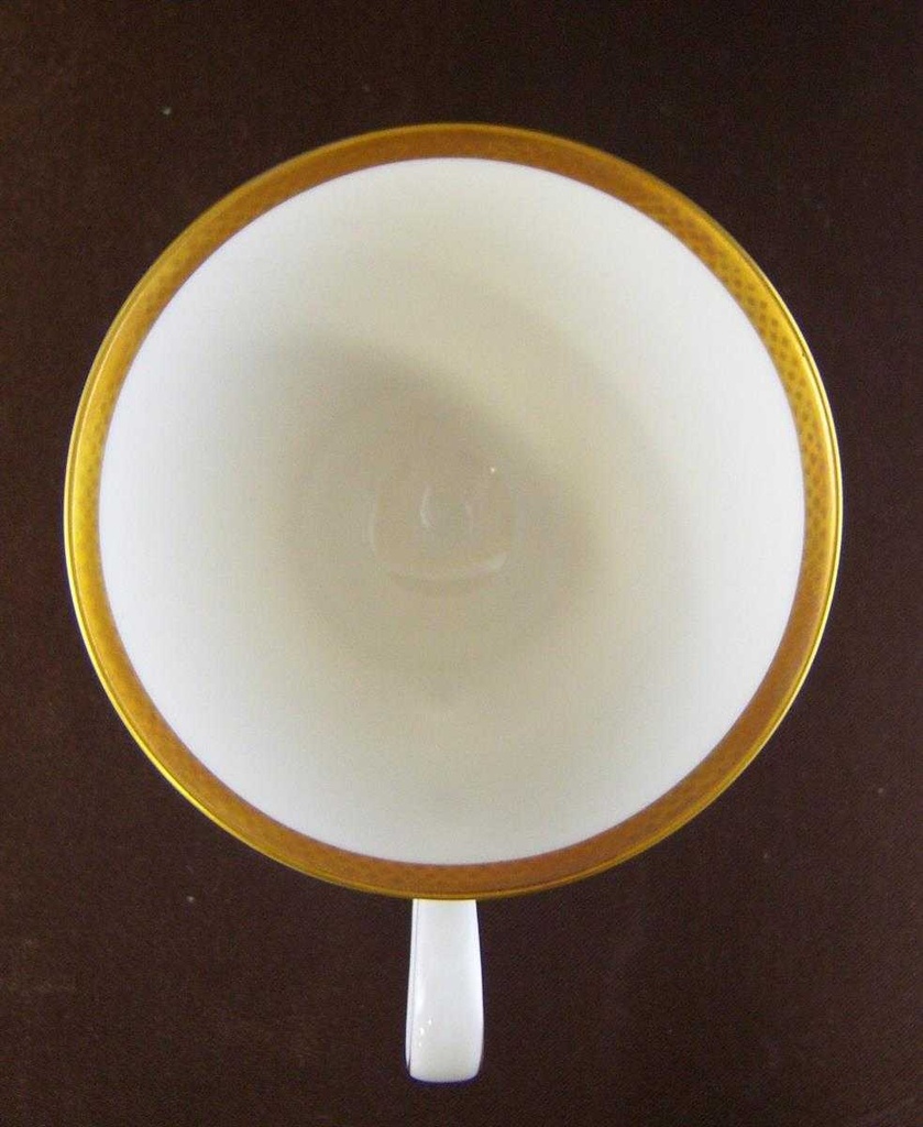 [161028203] Kaffeetasse Tasse Goldrand Rosenthal Form 2000 Ätzgoldrand mit Rauten 3702 gebraucht - sehr gut Bild 3