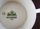 [161028203] Kaffeetasse Tasse Goldrand Rosenthal Form 2000 Ätzgoldrand mit Rauten 3702 gebraucht - sehr gut Bild 4