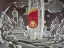 [161031217] Original Walther Glas Zweigvase mit Weihnachtsmotiv Bild 3