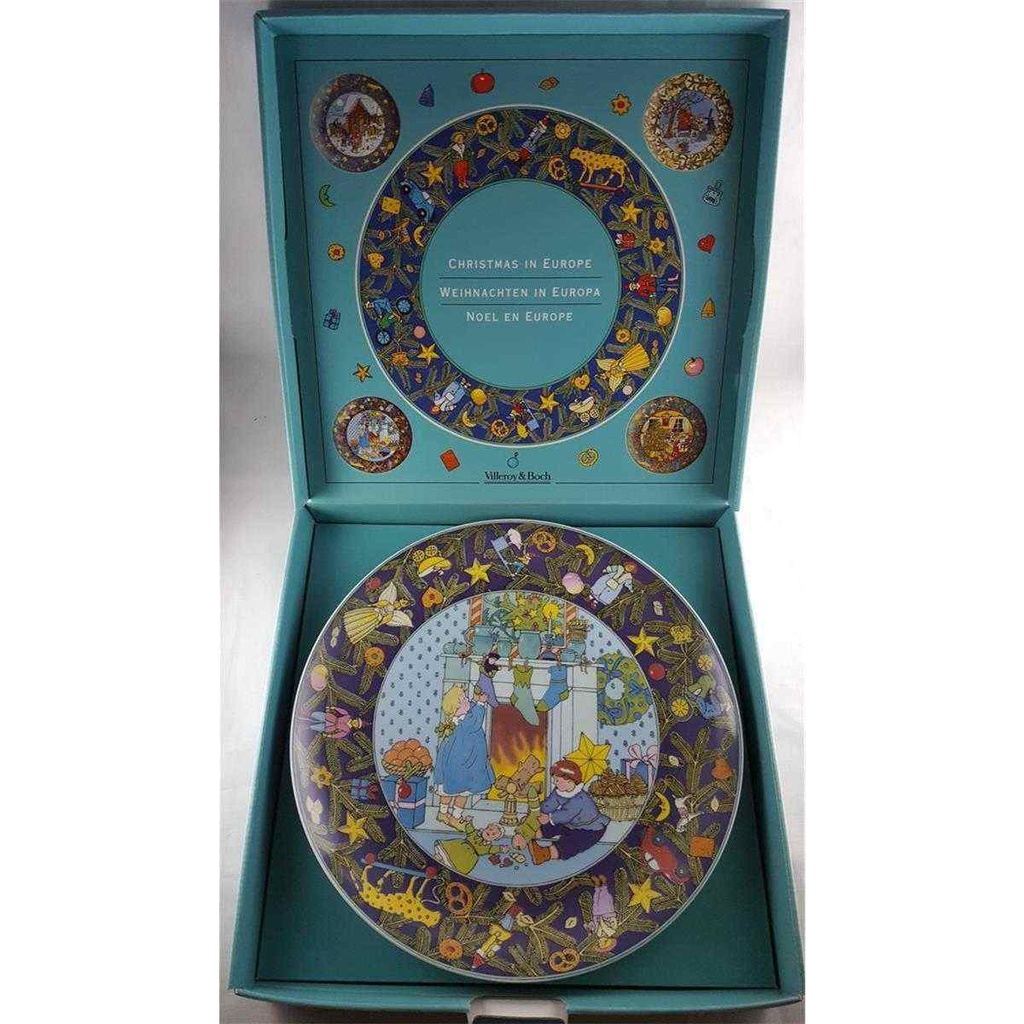 [161102226] Wandteller Villeroy & Boch Weihnachten in Europa Grossbritannien gebraucht - sehr gut Bild 6