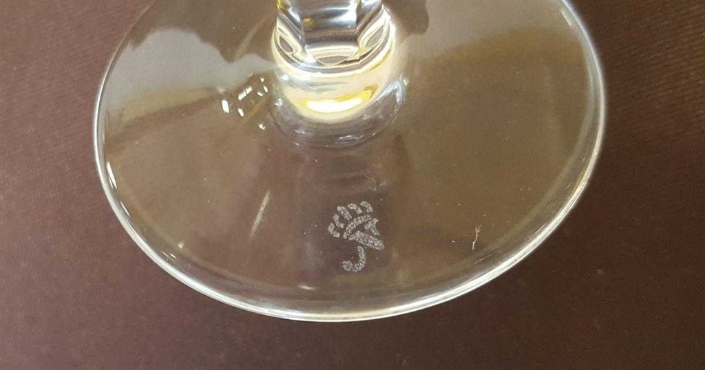 [161102228] Likörglas Schnapsglas Römerglas Überfangglas Nachtmann Antika Amethyst gebraucht - sehr gut Bild 5
