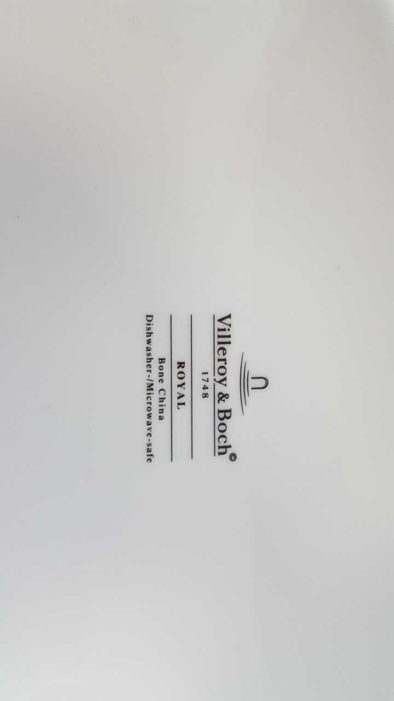 [161103249] Fleischplatte 35x23,5 cm Villeroy & Boch Royal Weiß gebraucht - sehr gut Bild 4